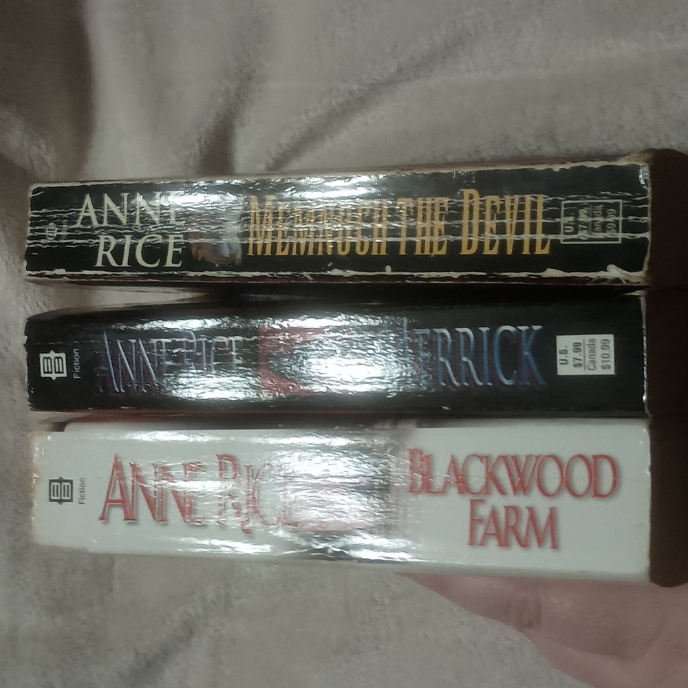 ❤️5 for $20❤️ Anne Rice 3 Book Lot Paperbacks - Picture 9 of 9